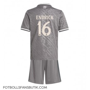 Real Madrid Endrick #16 Replika Tredje Tröja Barn 2024-25 Kortärmad (+ Korta byxor)